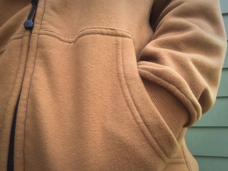 Milwaukee heated hoodie pockets