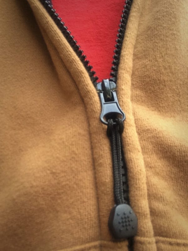 Milwaukee heated hoodie zipper