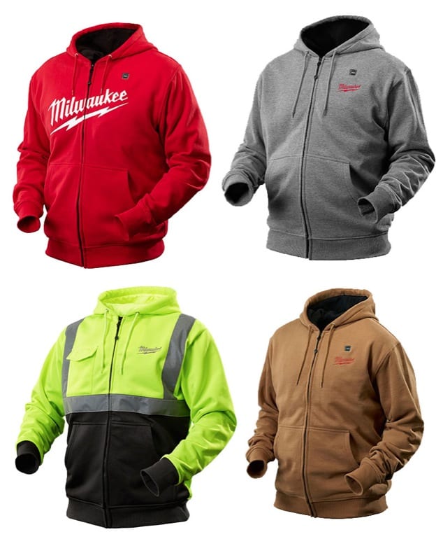 Milwaukee heated hoodies