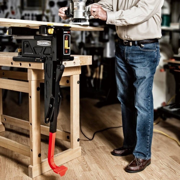 Rockwell Jawhorse bench mounted