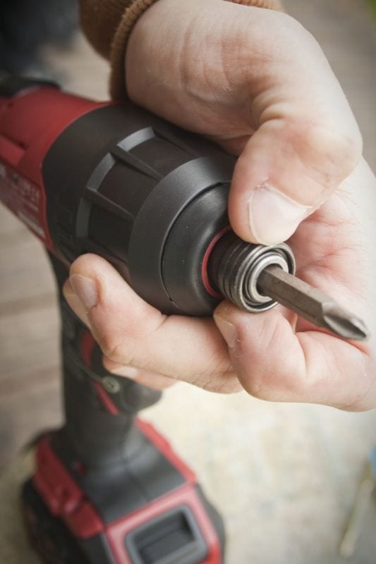 909 Touch impact driver hex chuck