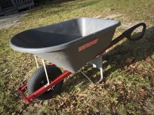 True Temper total control wheelbarrow