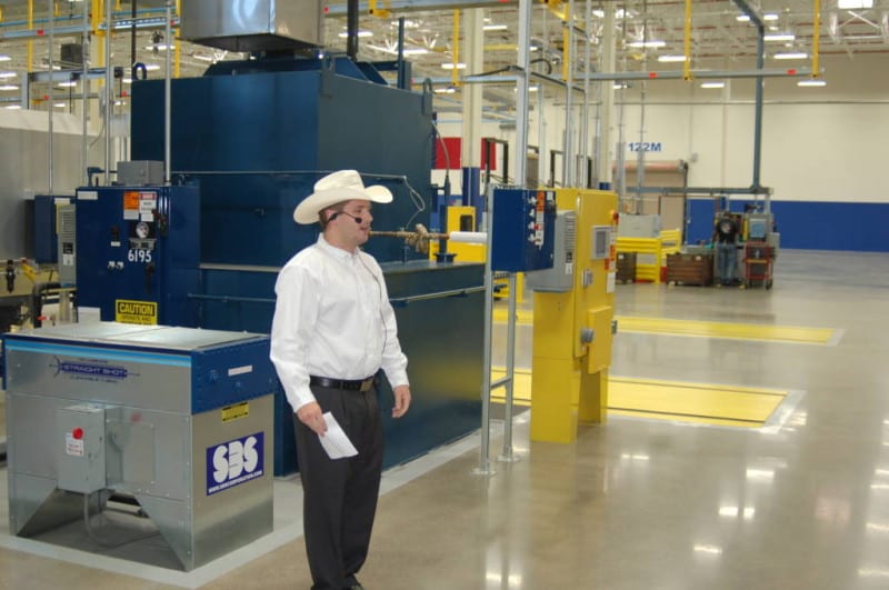 Klein heat treatment plant