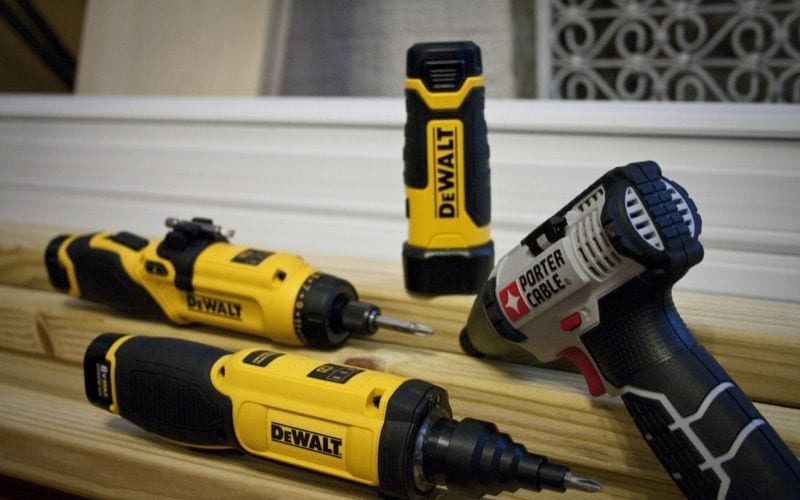 DeWalt 8V Max Tools group
