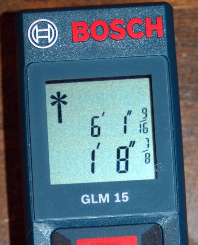 Bosch GLM15 Laser Measure