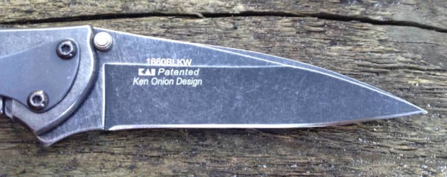 Kershaw Leek BlackWash