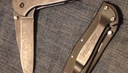 Kershaw Leek BlackWash