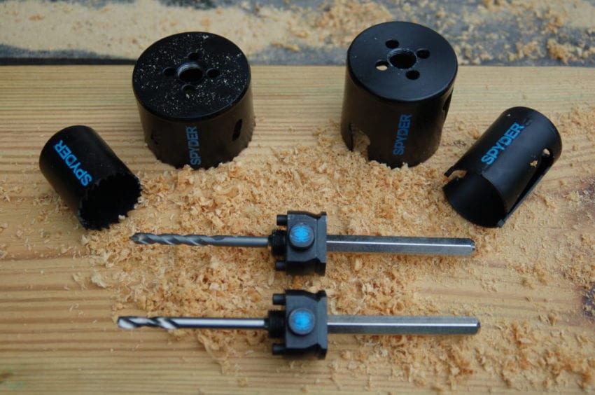 Spyder Rapid Core Eject Hole Saw System