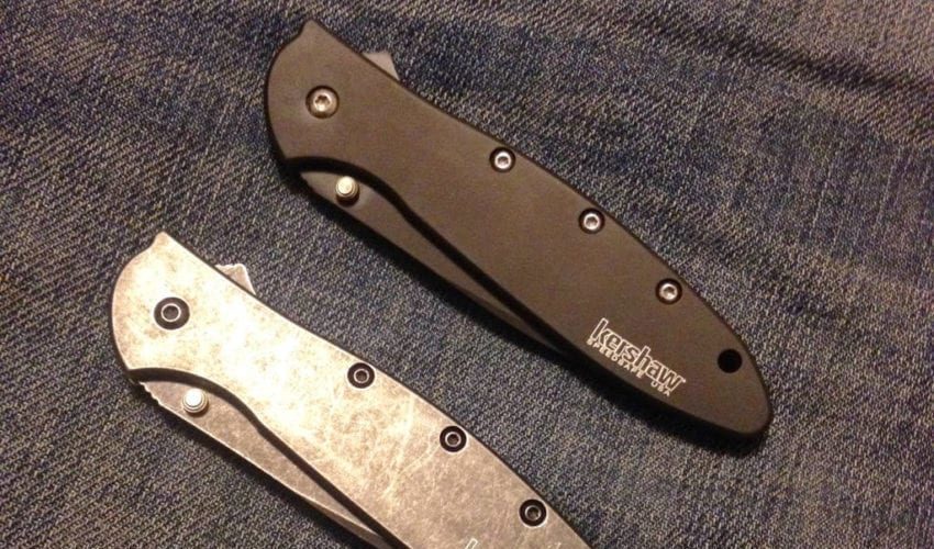 Kershaw Leek BlackWash