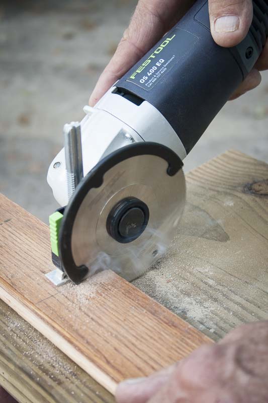 Festool Vecturo cut flooring
