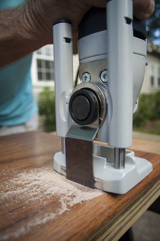 Festool Vecturo plunge cutting