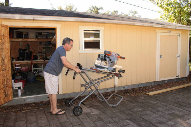 Ridgid MS UV Stand Ridgid 12" Sliding Compound Miter Saw