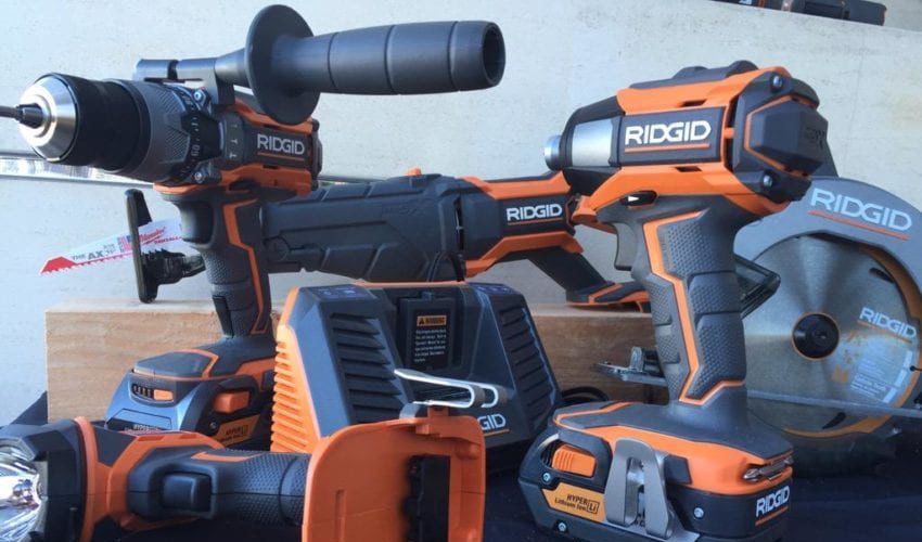 Ridgid Gen5X cordless 5-piece kit