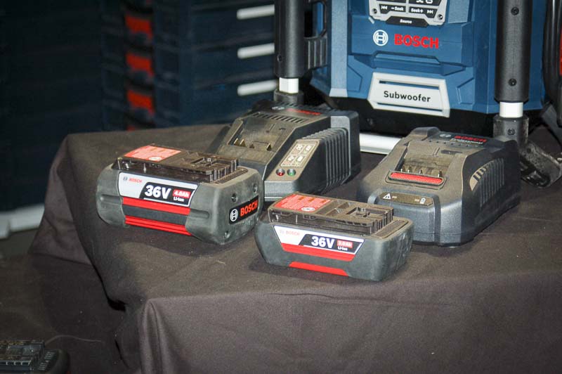 Bosch 2Ah 4 Ah 36V batteries