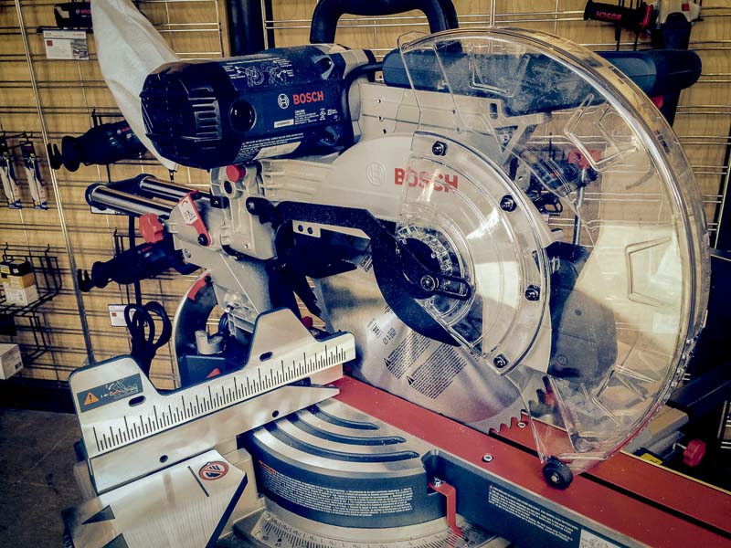 Bosch CM12SD sliding miter saw