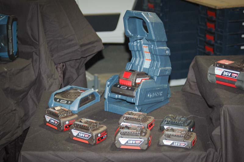 Bosch wireless charging batteries