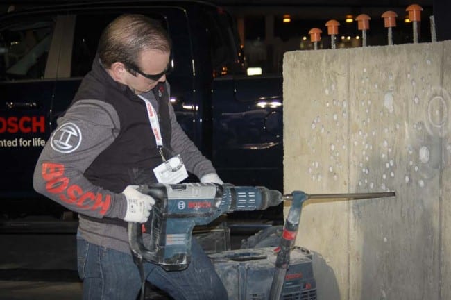 Bosch hollow core drill bits