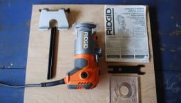 Ridgid Trim Router Package Contents