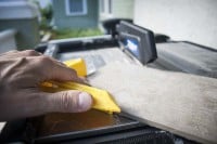 QEP 750XT tile saw miter cut