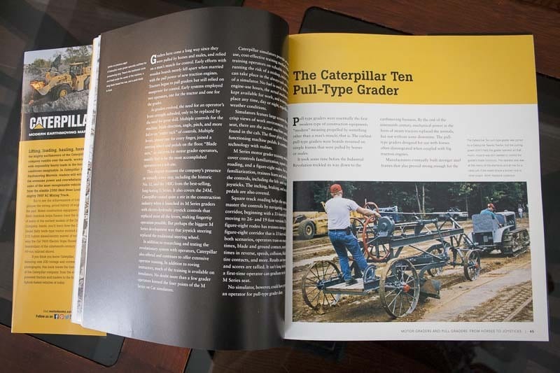 Caterpillar coffee table book