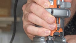 Ridgid Trim Router Application