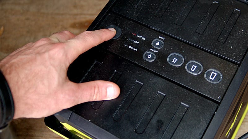 CoffeeBoxx Simple Controls