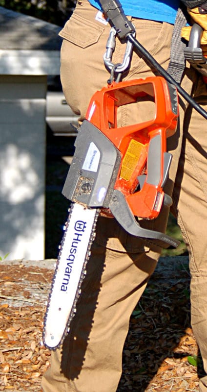 Carabiner clip for fall protection