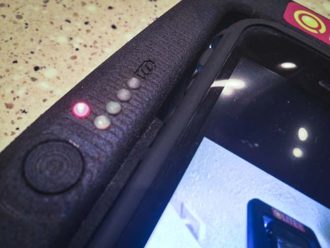 qlite pro status leds red