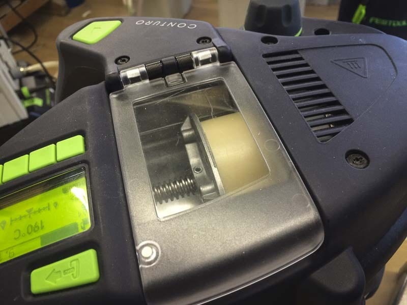 Festool Conturo edge bander LCD