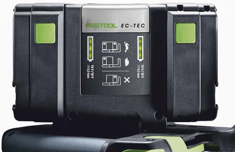 Festool TSC 55 REB track saw batteries