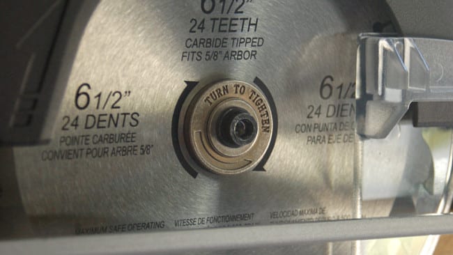 Ryobi P507 Circular Saw Arbor Bolt Washer