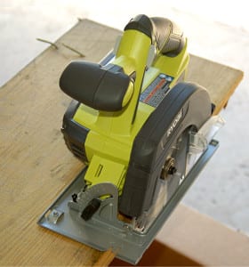 Ryobi P507 Circular Saw Conclusion Option 3