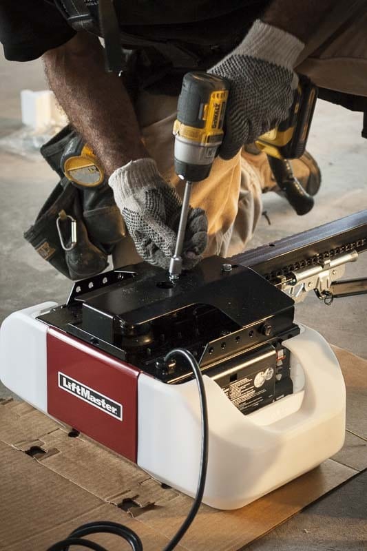 Liftmaster chain installation