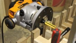 Triton TRA001 on Tool Hanger