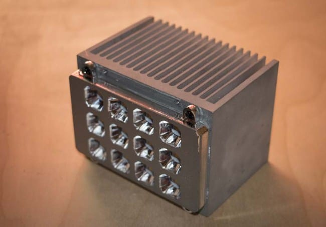 Milwaukee High Power Floodlight LED heatsink