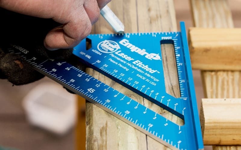 Empire Level Laser Etched Squares