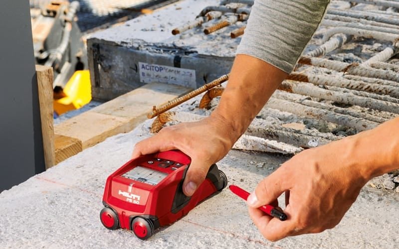Hilti PS 50 Multidetector-application