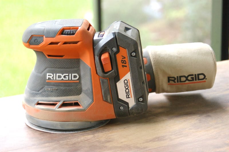 Ridgid Gen5X Random Orbit Sander Finished