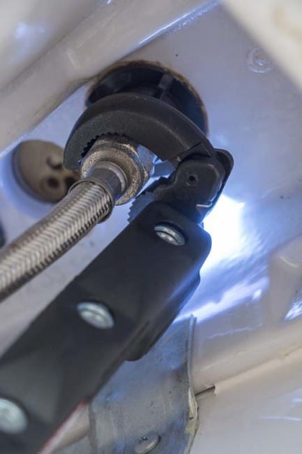 Ridgid telescoping basin wrench jaws