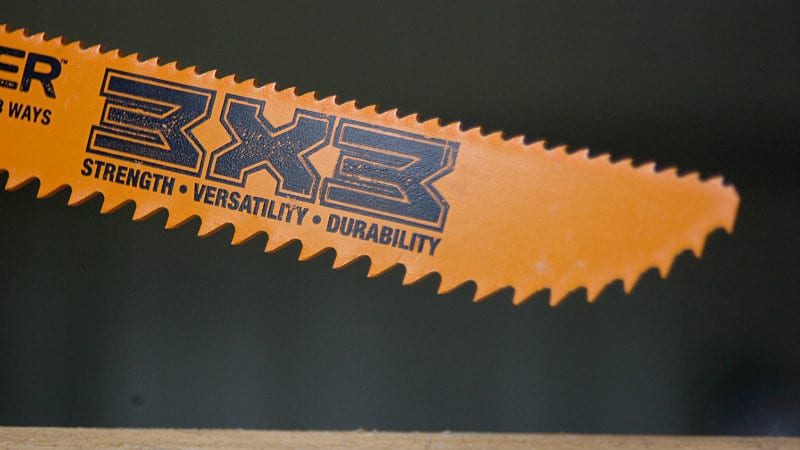 Spyder 3x3 Reciprocating Saw Blade Conclusion