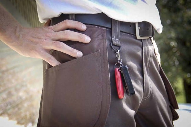 Mascot Springfield holster key ring