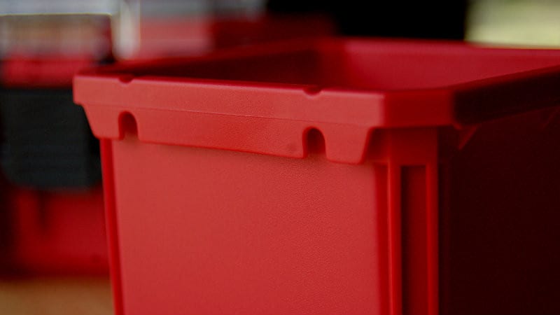 Milwaukee Jobsite Organizer Screw Holes