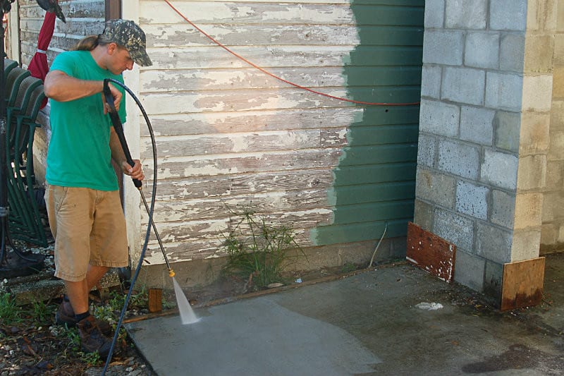 Powerhorse 3000 PSI Pressure Washer Concrete