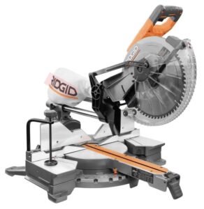 Ridgid 15 Amp Corded R4222 12 in. Dual Bevel Sliding Miter Saw