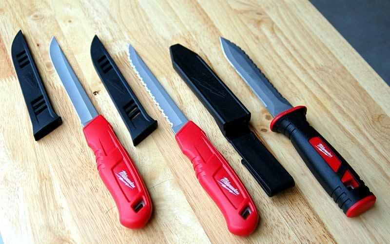 Milwaukee Insulation Knife and Duct Knife Featured