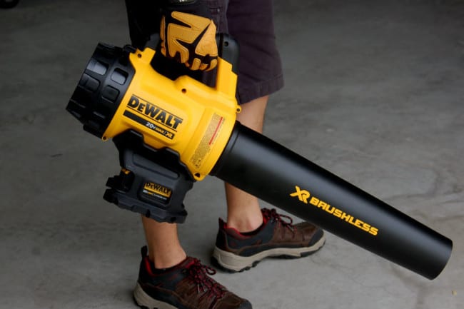 Dewalt 20V Max Blower Action