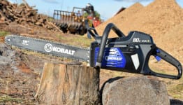 Kobalt 80v max Chainsaw Farm 1