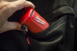 Milwaukee 3-in-1 jacket battery