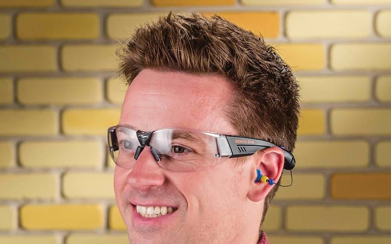 Rockler Bench Dog Soundshield Safety Glasses