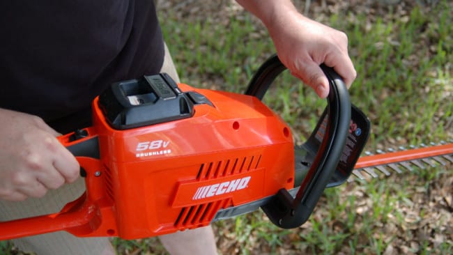 Echo 58V Hedge Trimmer Safety